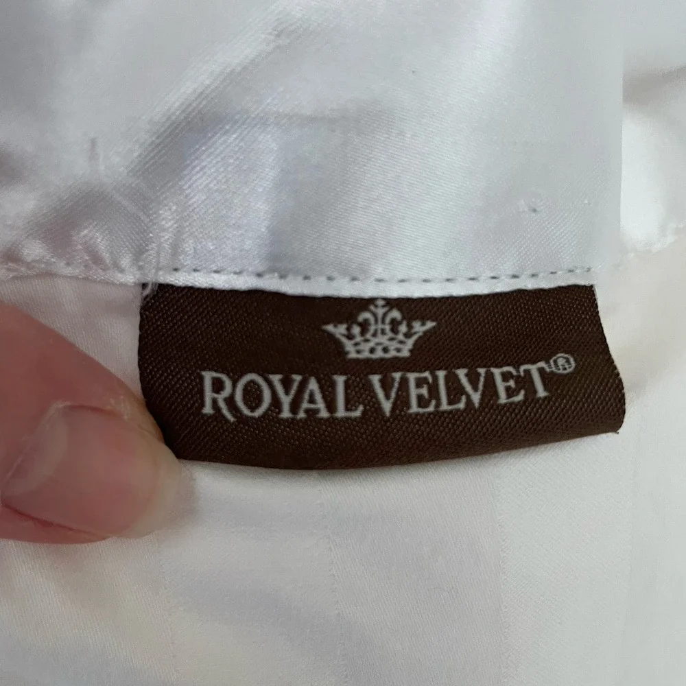 Royal Velvet‎ Satin Trim Down Comforter 87